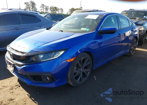 2020 Honda Civic Sport from USA, damaged, VIN 19XFC2F89LE214930